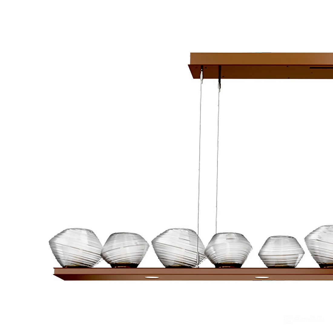 Mesa Linear LED Chandelier in Detail.