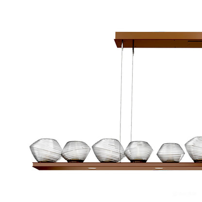 Mesa Linear LED Chandelier in Detail.