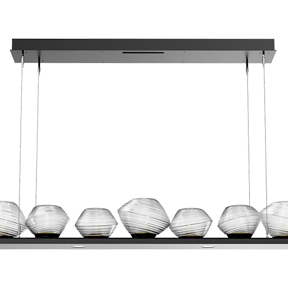 Mesa Linear LED Chandelier in Detail.