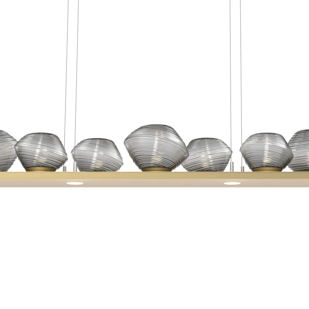 Mesa Linear LED Chandelier in Detail.