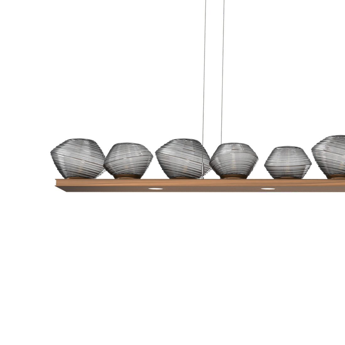 Mesa Linear LED Chandelier in Detail.