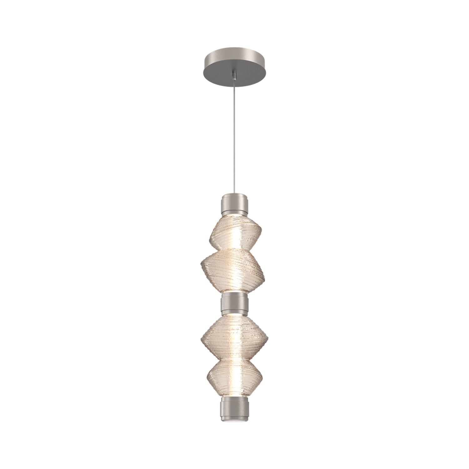 Mesa Mandrel Double LED Pendant Light.