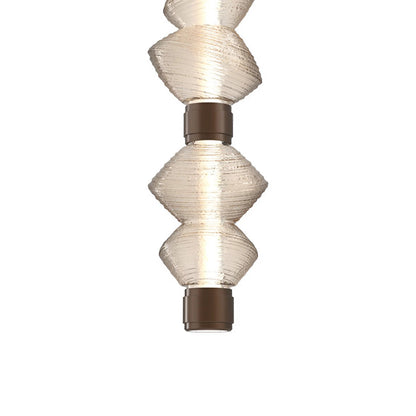 Mesa Mandrel Double LED Pendant Light in Detail.