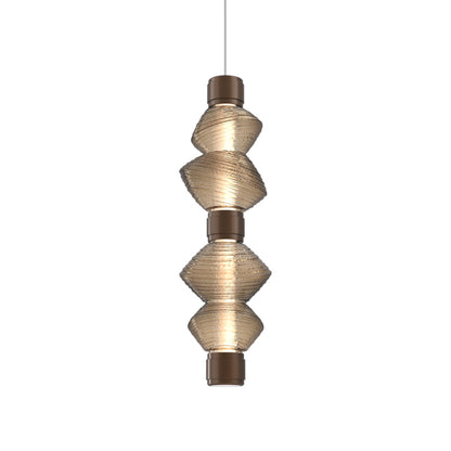 Mesa Mandrel Double LED Pendant Light in Detail.