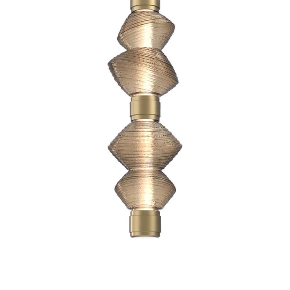Mesa Mandrel Double LED Pendant Light in Detail.