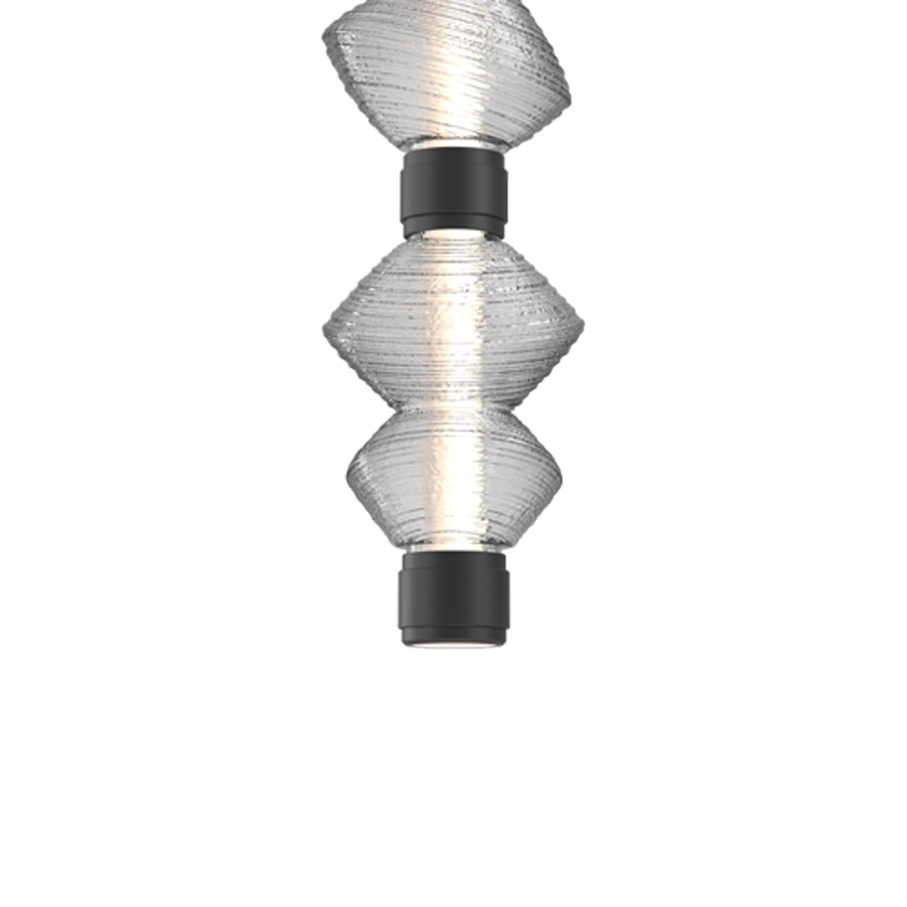 Mesa Mandrel Double LED Pendant Light in Detail.