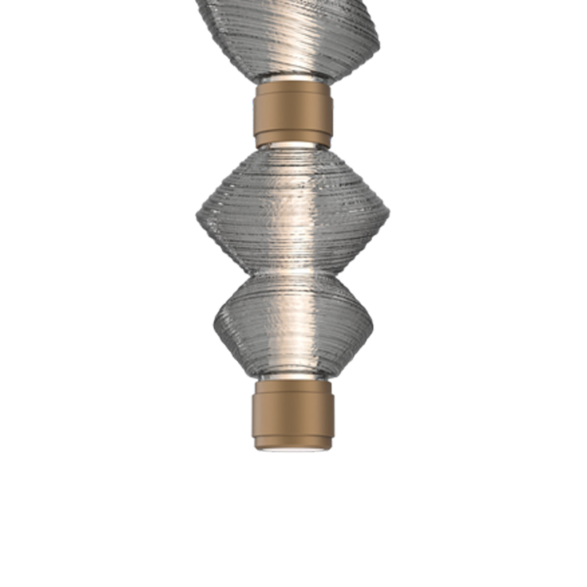 Mesa Mandrel Double LED Pendant Light in Detail.