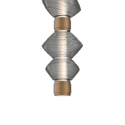 Mesa Mandrel Double LED Pendant Light in Detail.