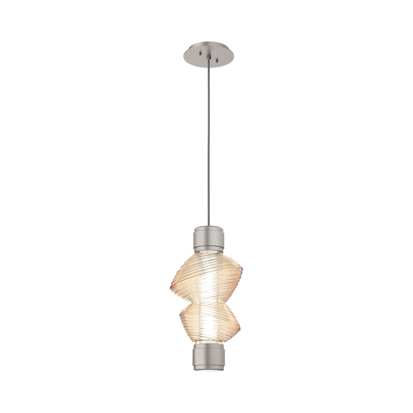 Mesa Mandrel Single LED Pendant Light.