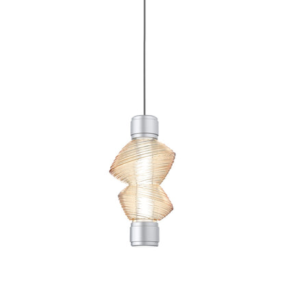 Mesa Mandrel Single LED Pendant Light in Detail.