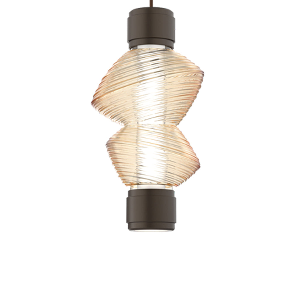 Mesa Mandrel Single LED Pendant Light in Detail.