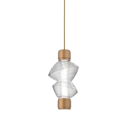 Mesa Mandrel Single LED Pendant Light in Detail.
