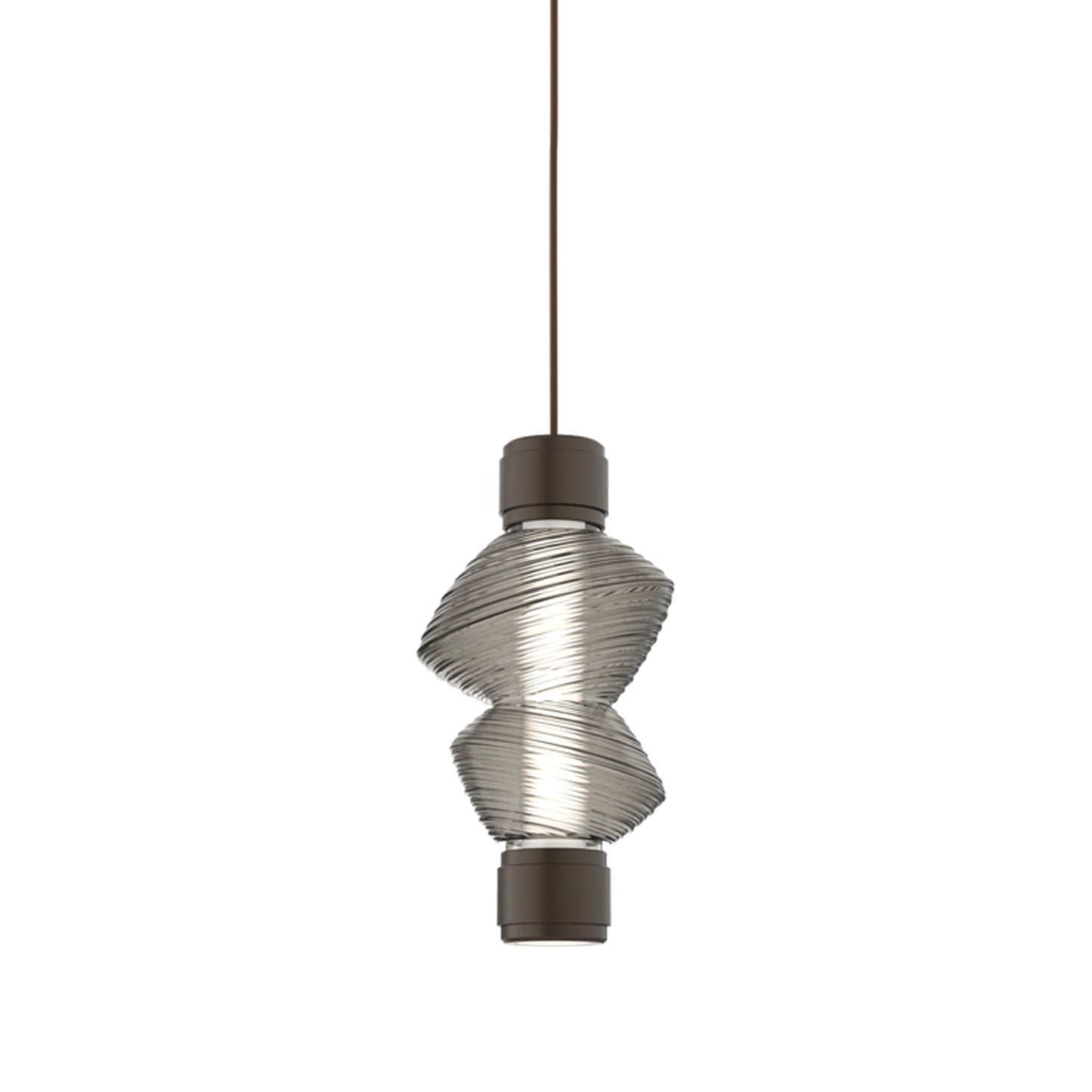 Mesa Mandrel Single LED Pendant Light in Detail.