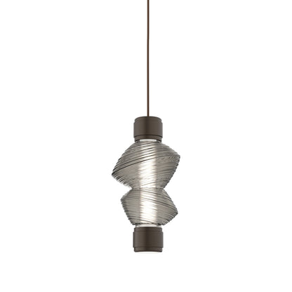 Mesa Mandrel Single LED Pendant Light in Detail.