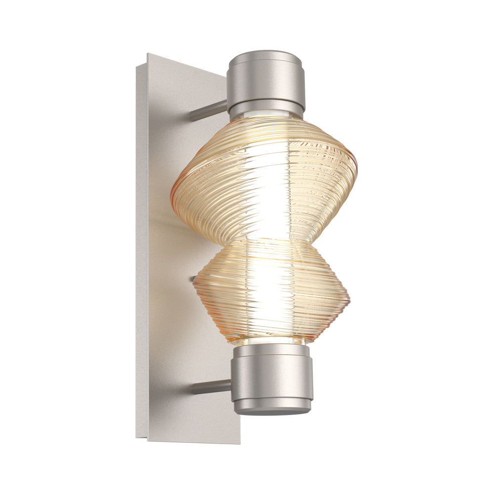 Mesa Mandrel Single LED Wall Light.