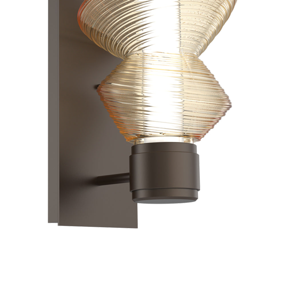Mesa Mandrel Single LED Wall Light in Detail.