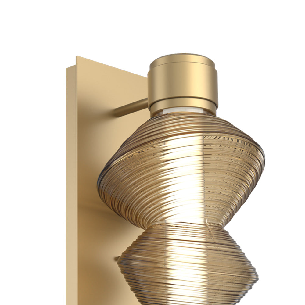 Mesa Mandrel Single LED Wall Light in Detail.