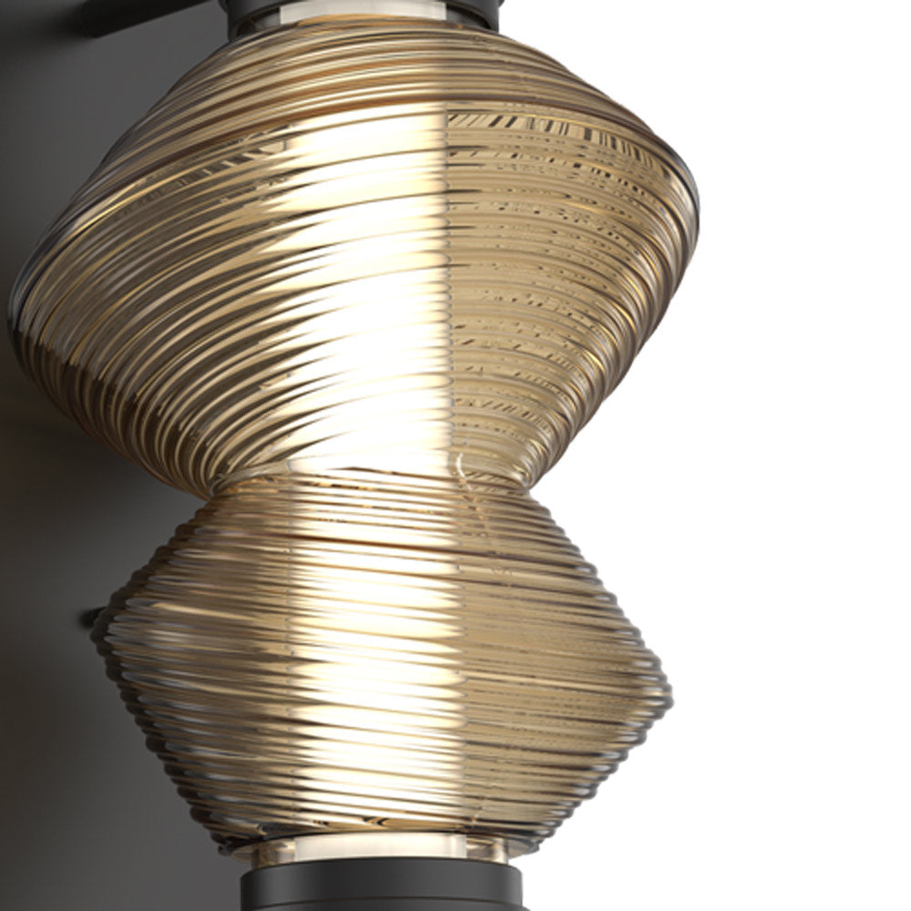 Mesa Mandrel Single LED Wall Light in Detail.
