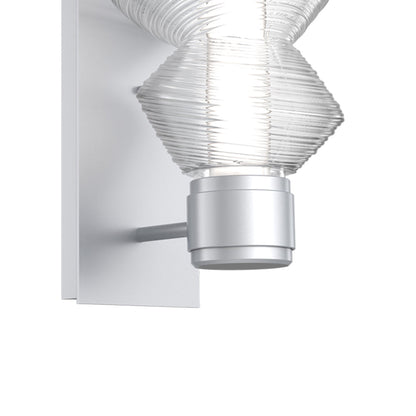 Mesa Mandrel Single LED Wall Light in Detail.
