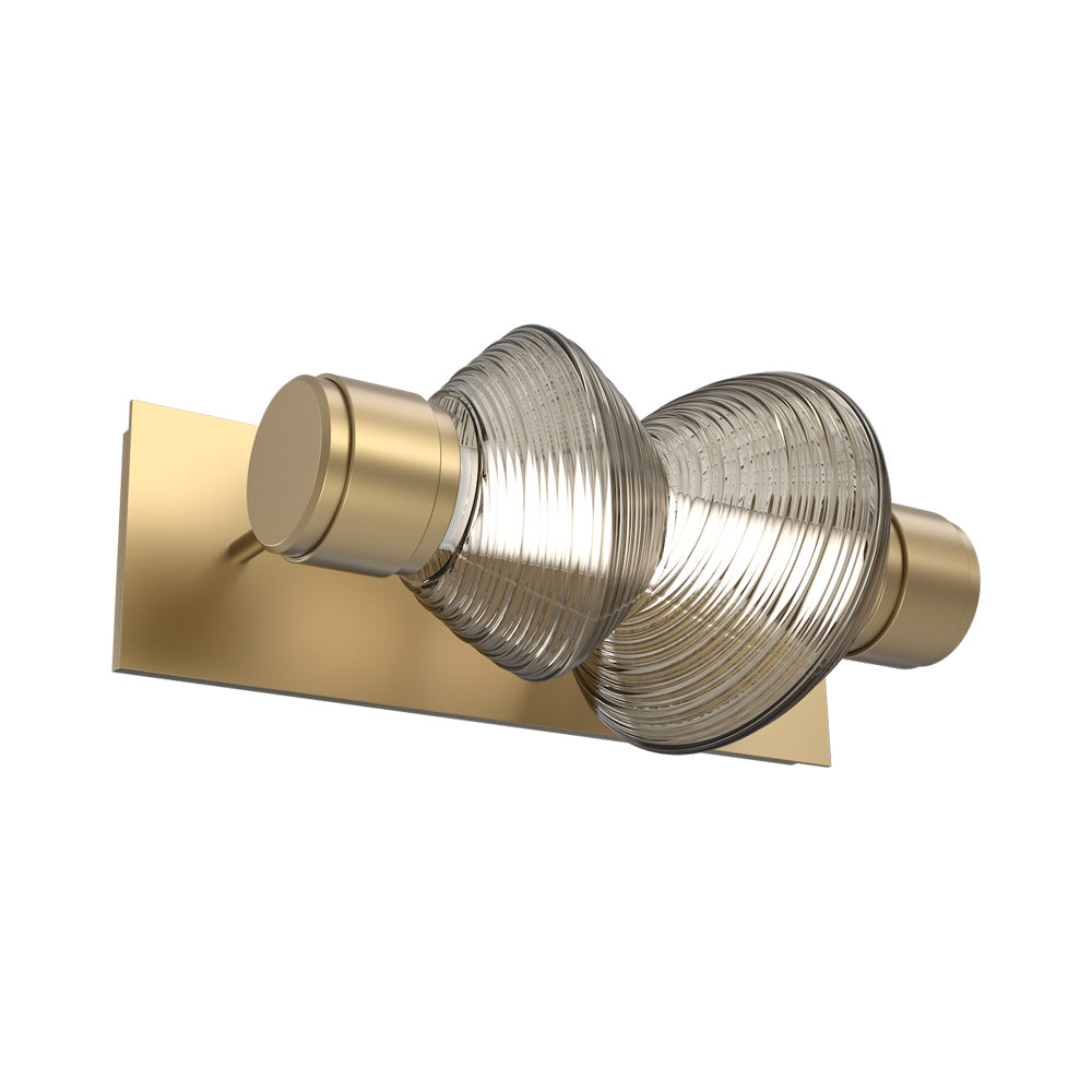 Mesa Mandrel Single LED Wall Light in Detail.