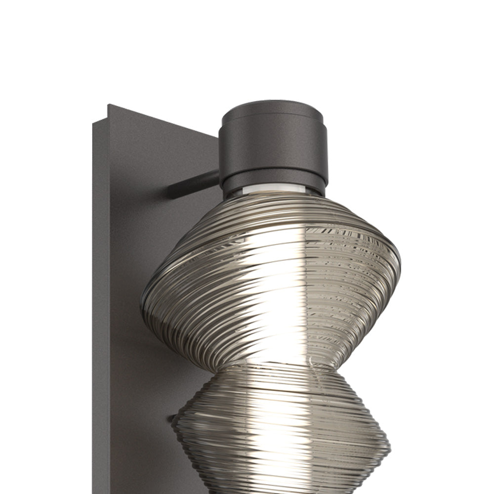 Mesa Mandrel Single LED Wall Light in Detail.