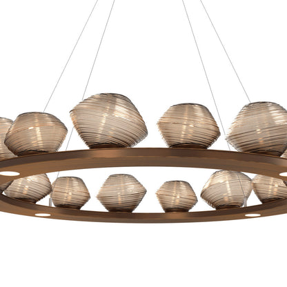 Mesa Ring LED Chandelier in Detail.