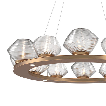 Mesa Ring LED Chandelier in Detail.