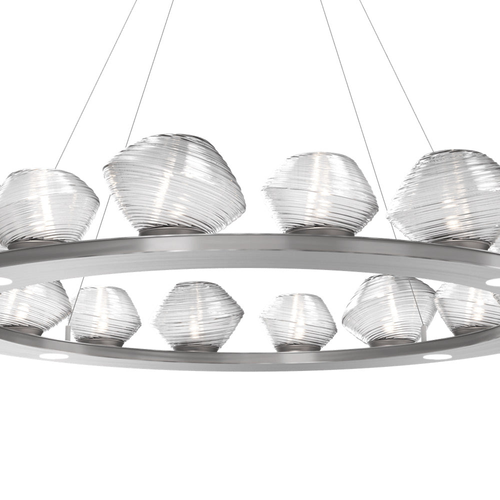 Mesa Ring LED Chandelier in Detail.