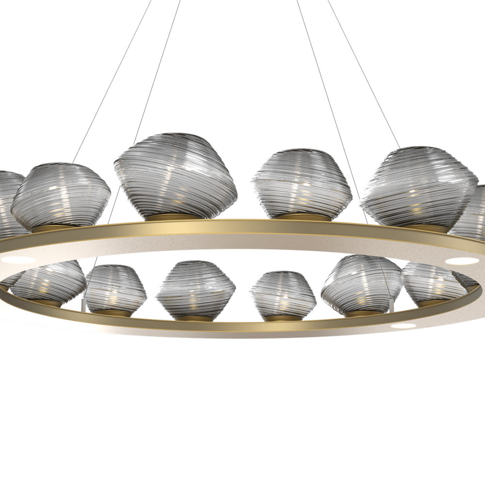Mesa Ring LED Chandelier in Detail.