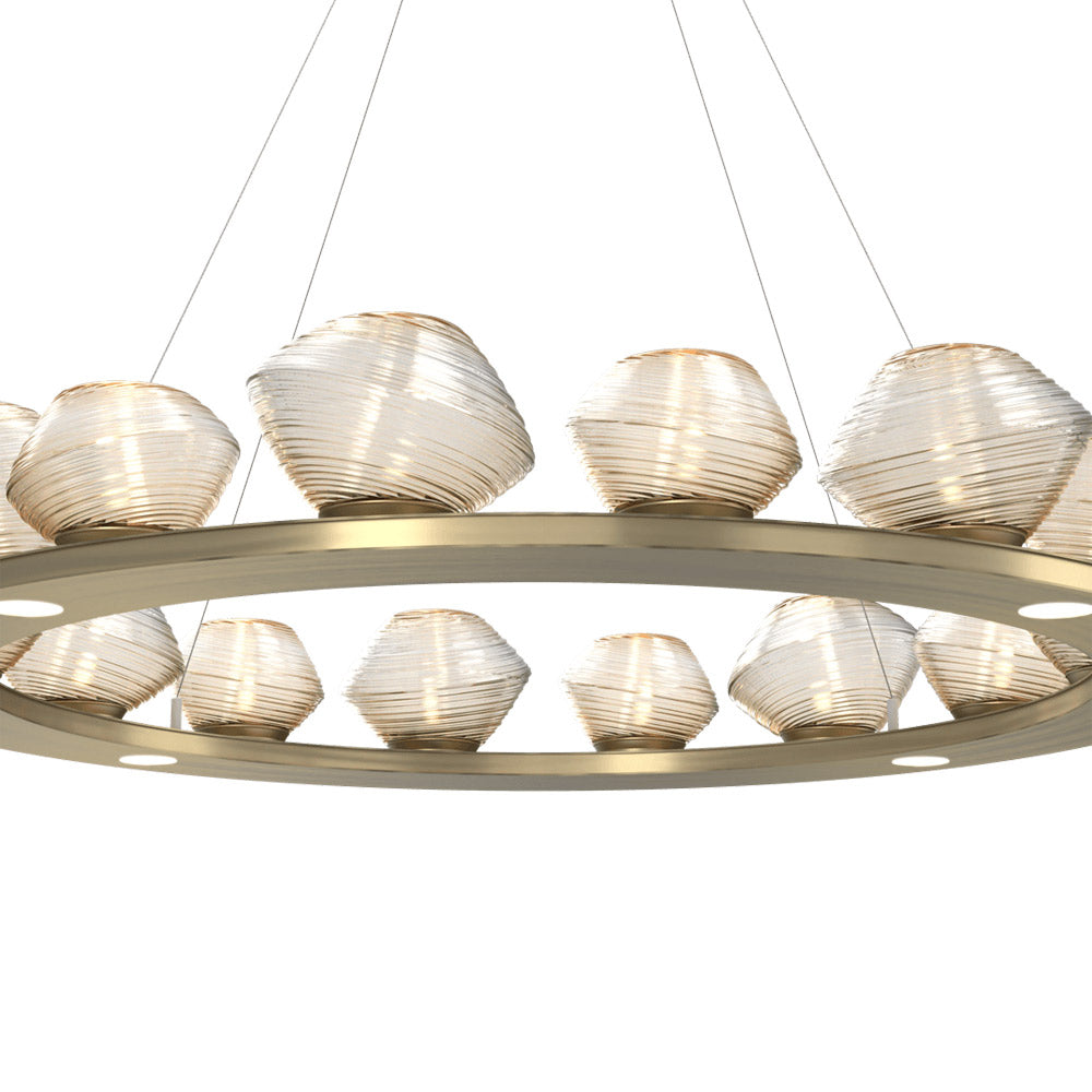 Mesa Ring LED Chandelier in Detail.