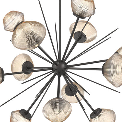Mesa Starburst LED Chandelier in Detail.