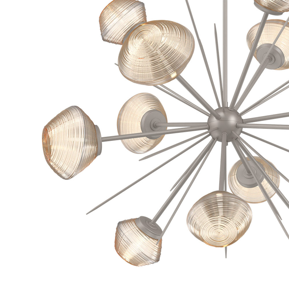 Mesa Starburst LED Chandelier in Detail.