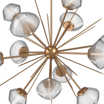 Mesa Starburst LED Chandelier in Detail.