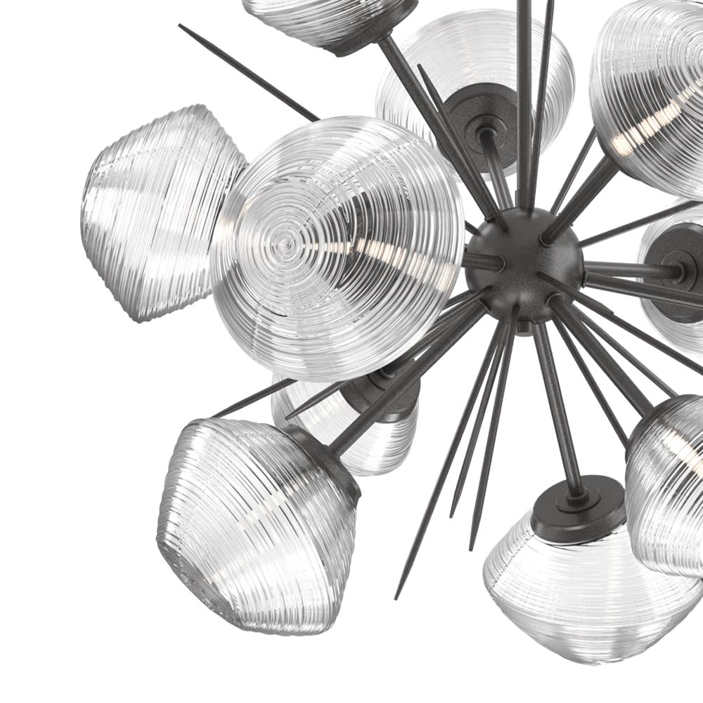 Mesa Starburst LED Chandelier in Detail.