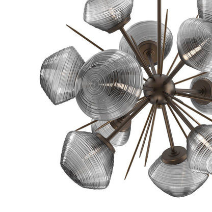 Mesa Starburst LED Chandelier in Detail.
