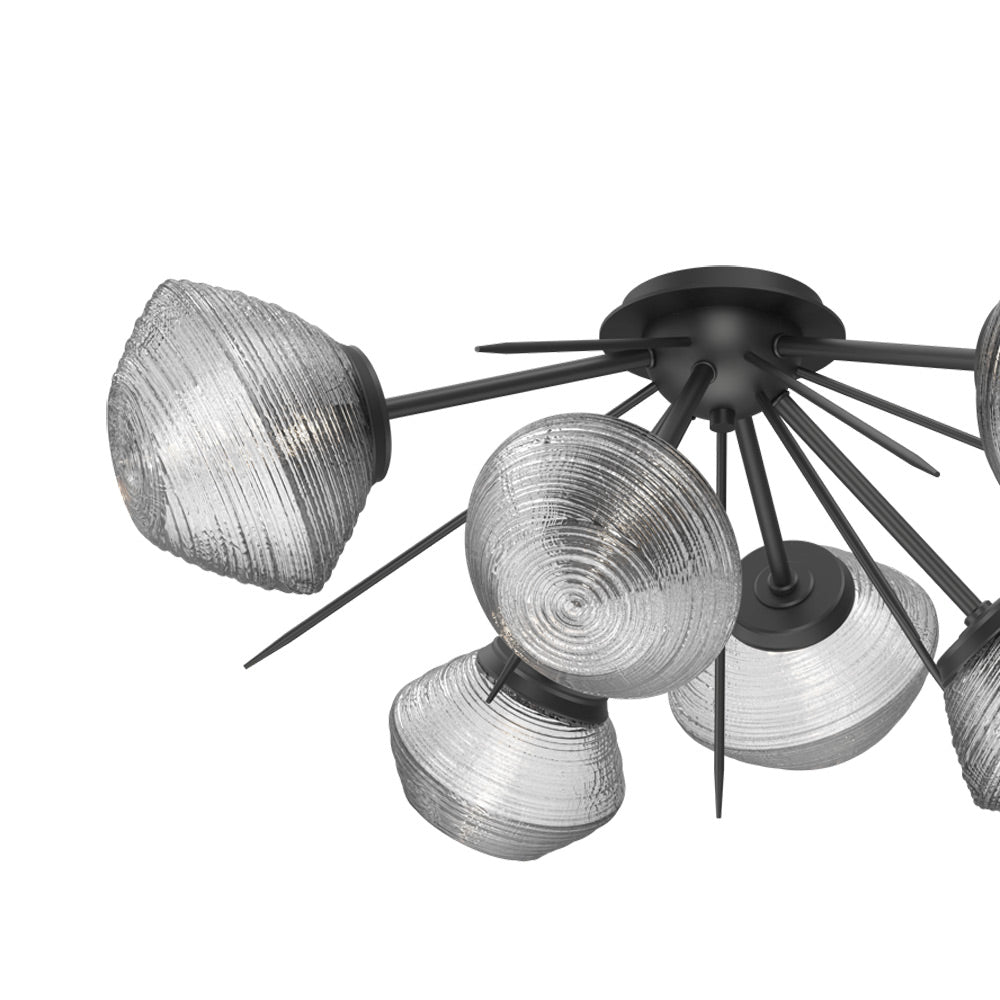 Mesa Starburst LED Flush Mount Ceiling Light in Detail.
