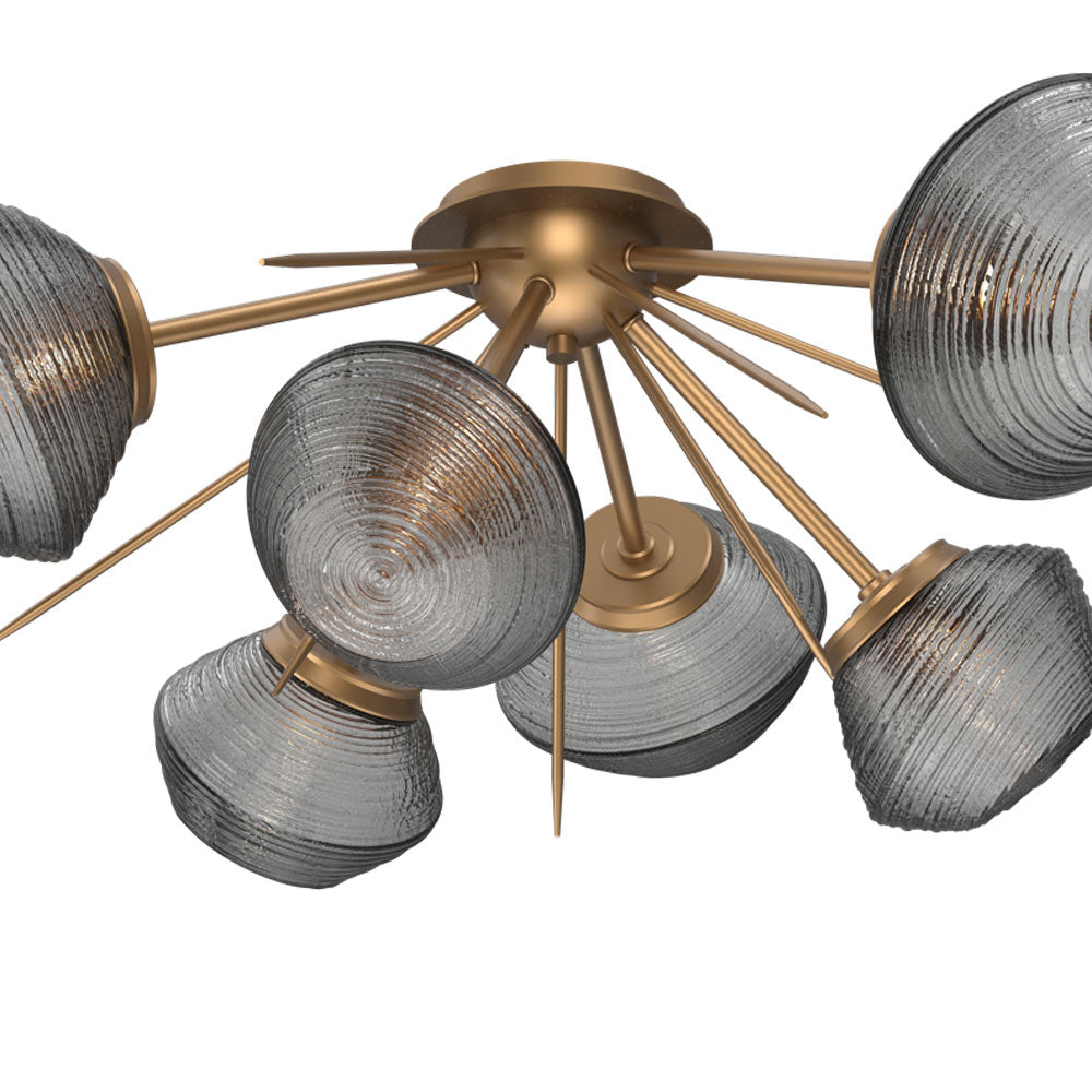 Mesa Starburst LED Flush Mount Ceiling Light in Detail.