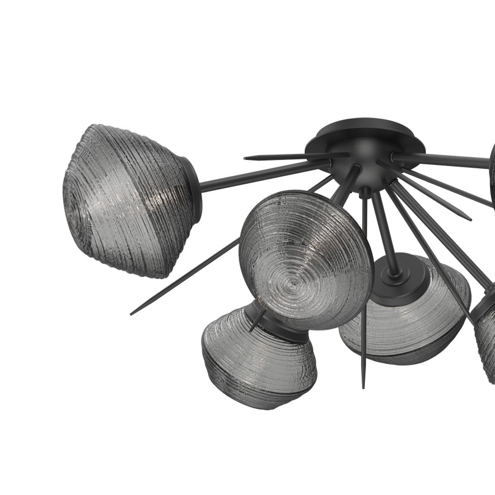 Mesa Starburst LED Flush Mount Ceiling Light in Detail.