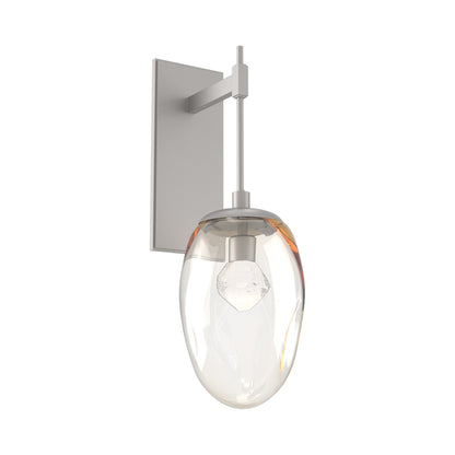 Meteo Tempo LED Wall Light in Beige Silver/Amber (Zircon Crystal).