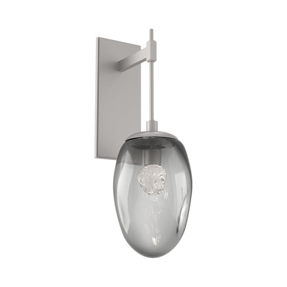 Meteo Tempo LED Wall Light in Beige Silver/Smoke (Floret Crystal).
