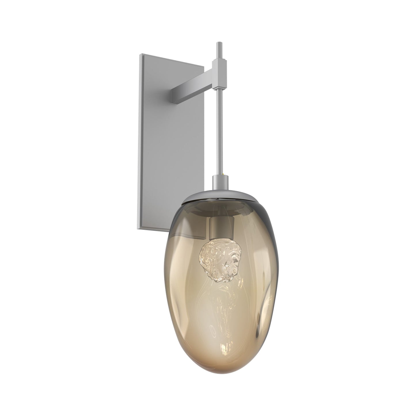 Meteo Tempo LED Wall Light in Classic Silver/Bronze (Floret Crystal).