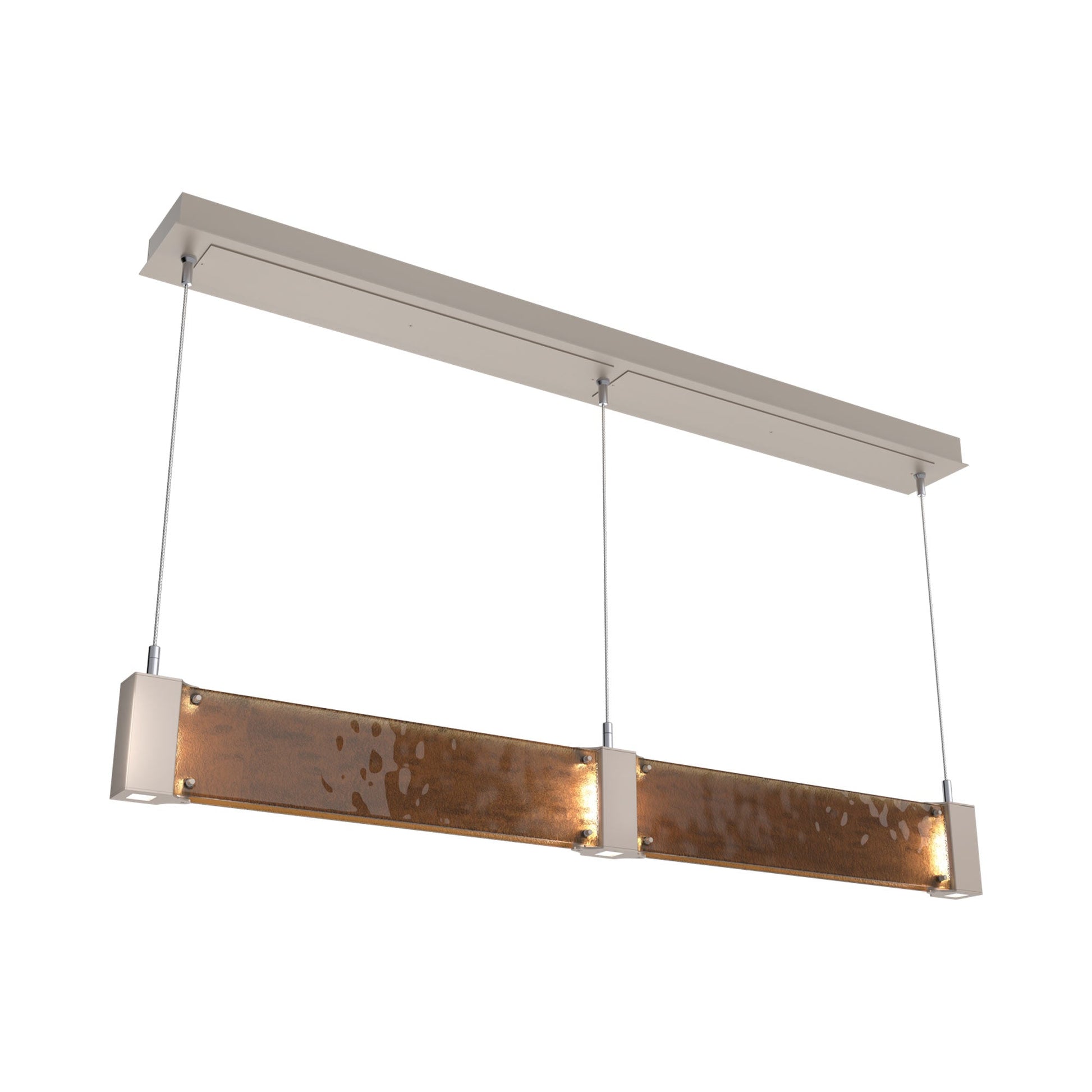 Parallel Linear LED Chandelier.