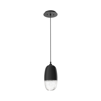Pebble LED Pendant Light in Matte Black.