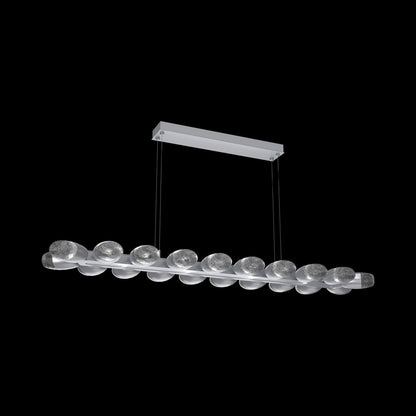 Pebble Linear LED Chandelier in Detail.