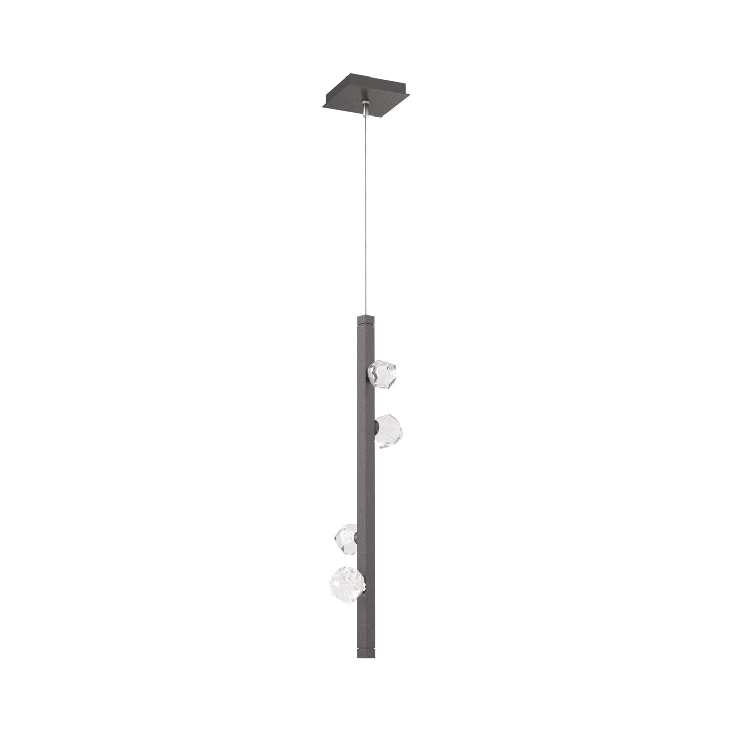 Stella LED Pendant Light in Graphite.