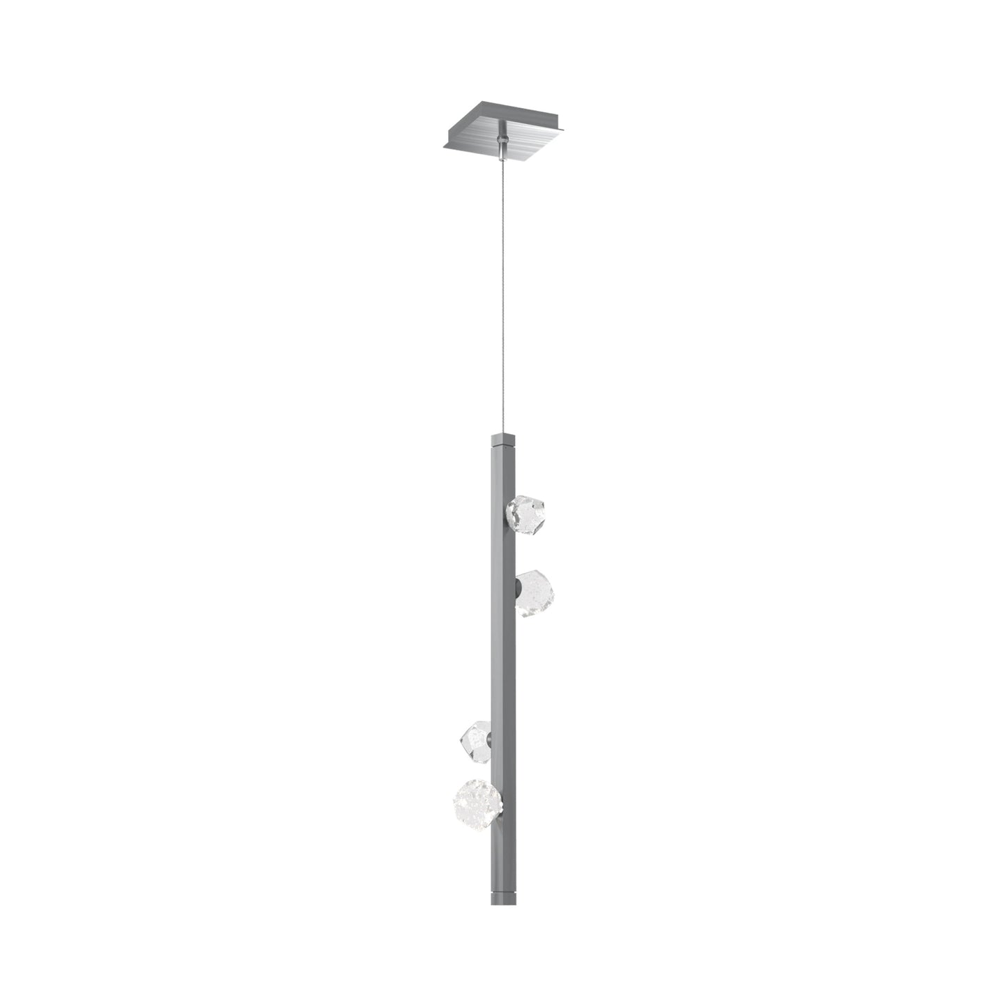 Stella LED Pendant Light in Gunmetal.