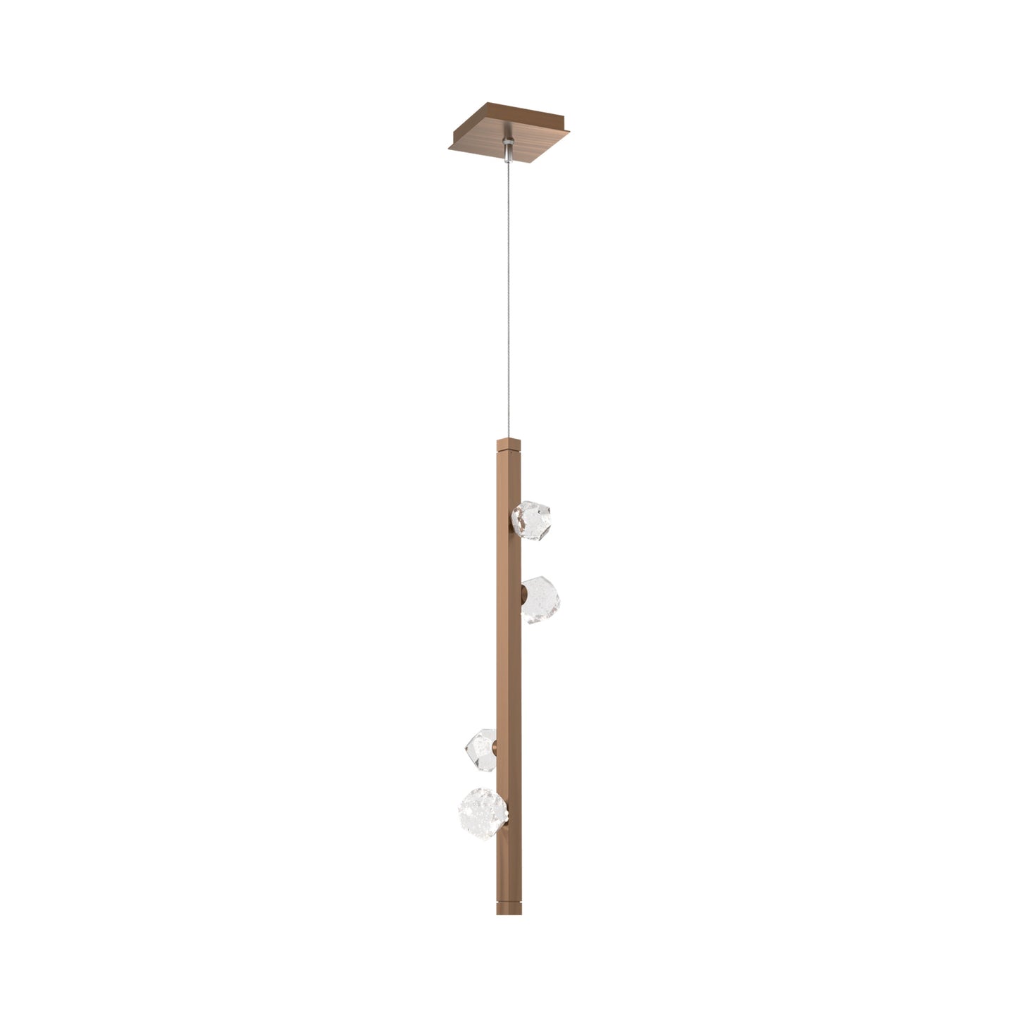 Stella LED Pendant Light in Oil Rubbed Bronze.
