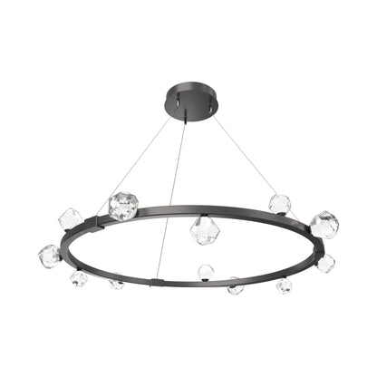 Stella Ring LED Chandelier in Graphite.
