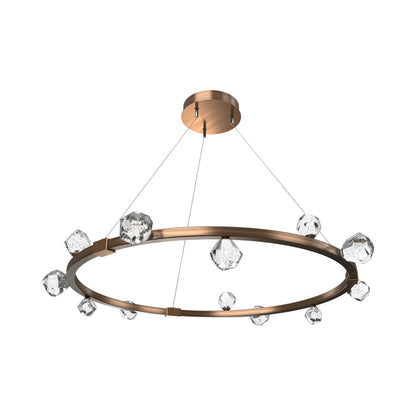 Stella Ring LED Chandelier in Oil Rubbed Bronze.