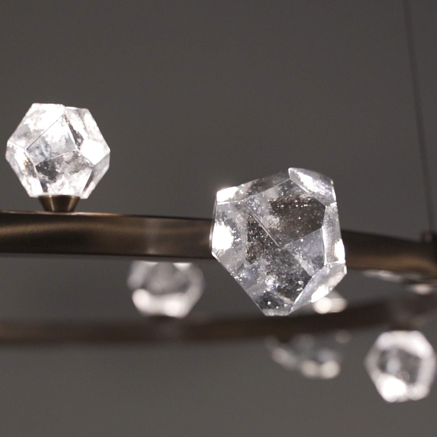 Stella Ring LED Chandelier in Detail.